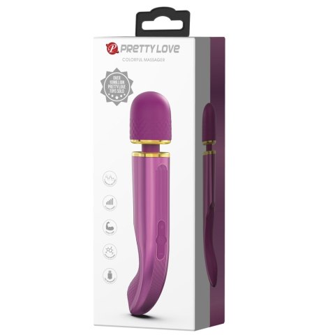 PRETTY LOVE - Colorful Massager, 7 vibration functions 5 levels of speed control PRETTY LOVE - Colorful Massager, 7 vibration functions 5 levels of speed control