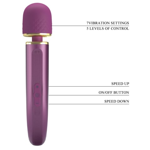 PRETTY LOVE - Colorful Massager, 7 vibration functions 5 levels of speed control PRETTY LOVE - Colorful Massager, 7 vibration functions 5 levels of speed control