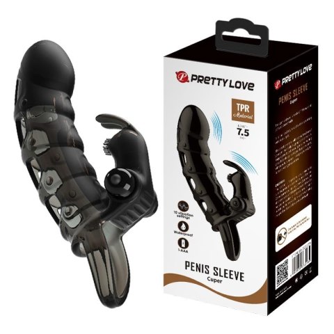 PRETTY LOVE -Cuper PENIS SLEEVE, 10 vibration functions PRETTY LOVE -Cuper PENIS SLEEVE, 10 vibration functions