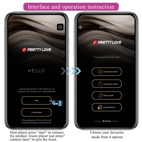 PRETTY LOVE - Jayleen, 12 vibration functions Mobile APP Long-distance Control PRETTY LOVE - Jayleen, 12 vibration functions Mobile APP Long-distance Control