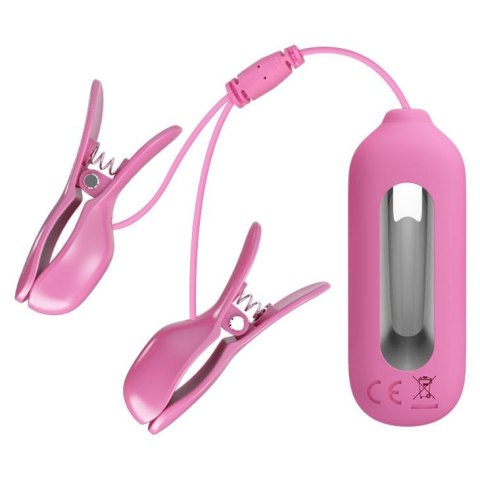 PRETTY LOVE -NIPPLE CLIP, 7 vibration functions 3 electric shock functions PRETTY LOVE -NIPPLE CLIP, 7 vibration functions 3 electric shock functions