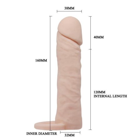 PRETTY LOVE - PENIS SLEEVE MEDIUM PRETTY LOVE - PENIS SLEEVE MEDIUM