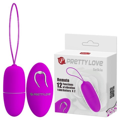 PRETTY LOVE -SELKIE, 12 vibration functions Wireless remote control PRETTY LOVE -SELKIE, 12 vibration functions Wireless remote control
