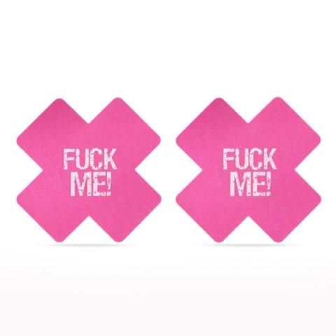 Lovetoy - Nasutniki - FUCK ME Cross Pattern Nipple Pasties (2 Pack) Lovetoy - Nasutniki - FUCK ME Cross Pattern Nipple Pasties (2 Pack)