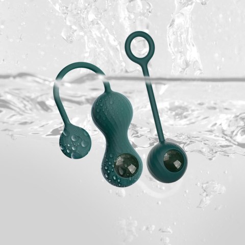 Magic Motion - Crystal Duo Smart Kegel Vibrator with Weight Set Magic Motion - Crystal Duo Smart Kegel Vibrator with Weight Set