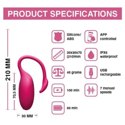 Magic Motion - Flamingo Vibrating Bullet Magic Motion - Flamingo Vibrating Bullet