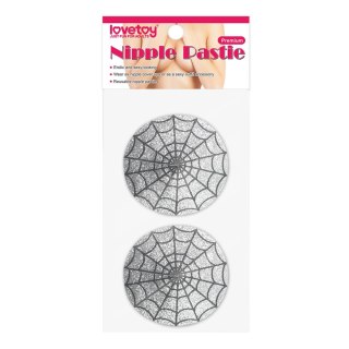 Lovetoy - Nasutniki - Reusable Spider Glittering Sexy Nipple Pasties