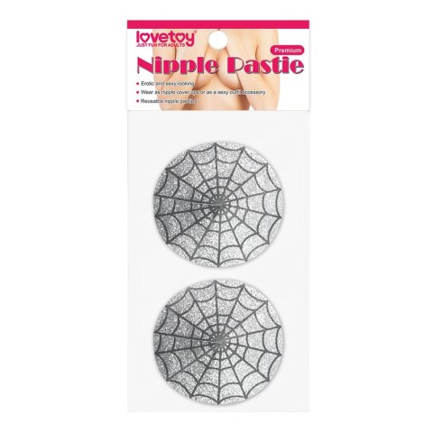 Lovetoy - Nasutniki - Reusable Spider Glittering Sexy Nipple Pasties Lovetoy - Nasutniki - Reusable Spider Glittering Sexy Nipple Pasties