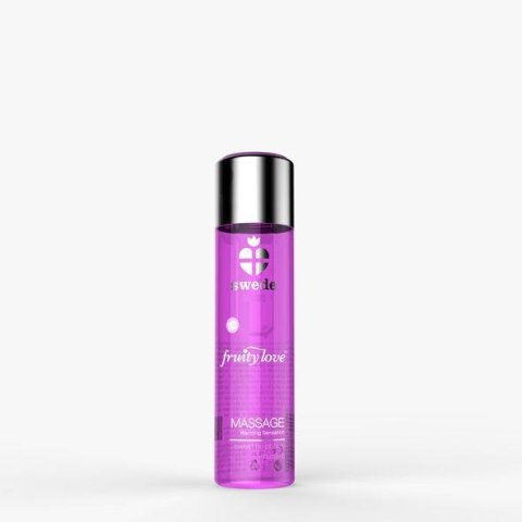 Swede - Olejek do masażu - Fruity Love Massage Sweet Raspberry Rhubarb 60 ml Swede - Olejek do masażu - Fruity Love Massage Sweet Raspberry Rhubarb 60 ml