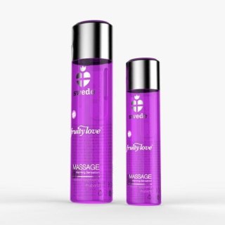 Swede - Olejek do masażu - Fruity Love Massage Sweet Raspberry Rhubarb 60 ml