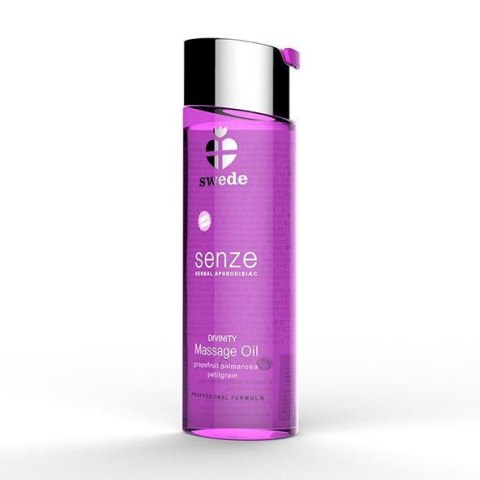 Swede - Olejek do masażu - Senze Massage Oil Grapefruit Palmarosa Petitgrain 75 ml Swede - Olejek do masażu - Senze Massage Oil Grapefruit Palmarosa Petitgrain 75 ml