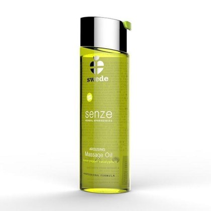 Swede - Olejek do masażu - Senze Massage Oil Lemon Pepper Eucalyptus 75 ml