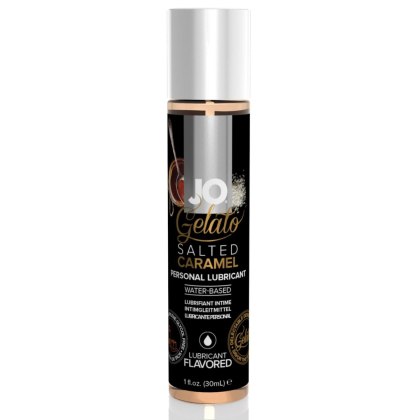 System JO - Lubrykant smakowy - Gelato Salted Caramel Lubricant Water-Based 30 ml
