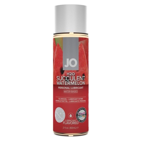System JO - Lubrykant smakowy - H2O Lubricant Watermelon 60 ml System JO - Lubrykant smakowy - H2O Lubricant Watermelon 60 ml