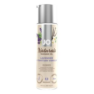System JO - Olejek do masażu - Naturals Massage Oil Lavender & Tahitian Vanilla 120 ml