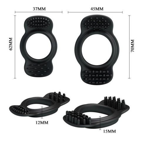 BAILE - Double cock ring BAILE - Double cock ring
