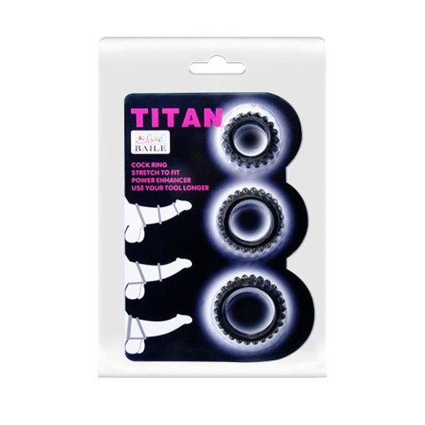 BAILE -TITAN three ring set BAILE -TITAN three ring set