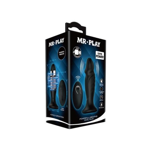 MR PLAY - POWERFULL VIBRATING Anal Plug MR PLAY - POWERFULL VIBRATING Anal Plug