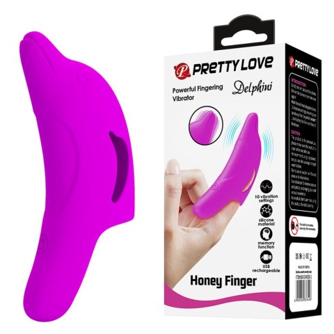 PRETTY LOVE - Delphini, Honey Finger, 10 vibration functions PRETTY LOVE - Delphini, Honey Finger, 10 vibration functions