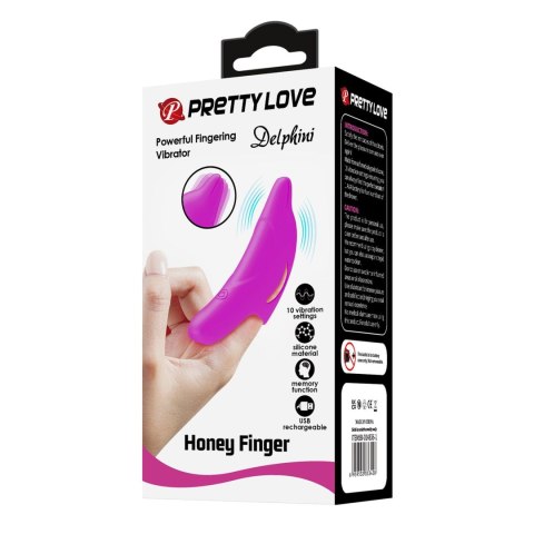 PRETTY LOVE - Delphini, Honey Finger, 10 vibration functions PRETTY LOVE - Delphini, Honey Finger, 10 vibration functions