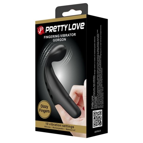 PRETTY LOVE - FINGERING VIBRATOR GORGON, 10 vibration functions PRETTY LOVE - FINGERING VIBRATOR GORGON, 10 vibration functions