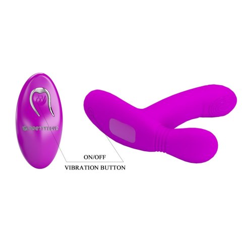 PRETTY LOVE - Geri Purple, 12 vibration functions 3 licking settings Wireless remote control PRETTY LOVE - Geri Purple, 12 vibration functions 3 licking settings Wireless remote control