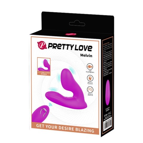 PRETTY LOVE - Melvin, 12 vibration functions Memory function Wireless remote control PRETTY LOVE - Melvin, 12 vibration functions Memory function Wireless remote control