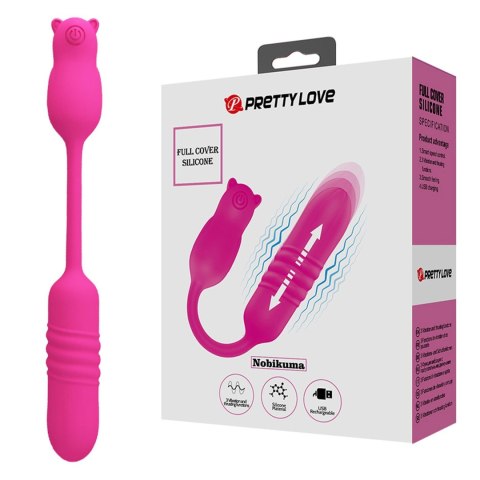 PRETTY LOVE - Nobikuma, 3 vibration functions 3 thrusting settings PRETTY LOVE - Nobikuma, 3 vibration functions 3 thrusting settings