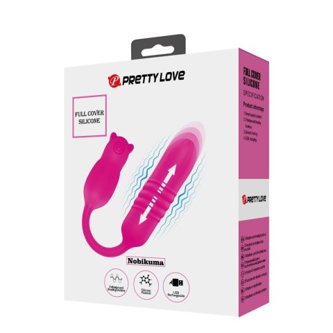 PRETTY LOVE - Nobikuma, 3 vibration functions 3 thrusting settings PRETTY LOVE - Nobikuma, 3 vibration functions 3 thrusting settings