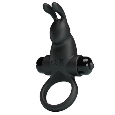 PRETTY LOVE - VIBRANT PENIS RING I Black PRETTY LOVE - VIBRANT PENIS RING I Black