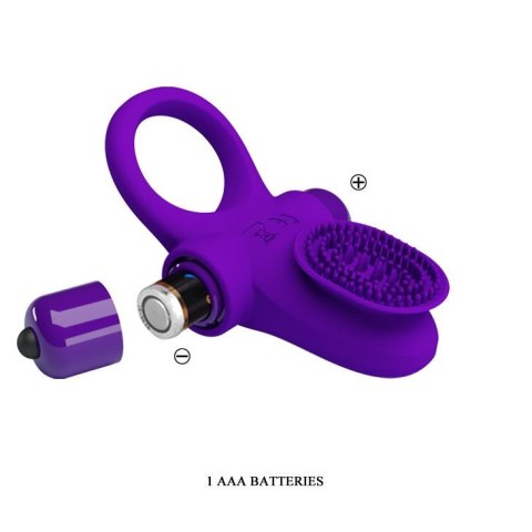 PRETTY LOVE - VIBRANT PENIS RING II Purple PRETTY LOVE - VIBRANT PENIS RING II Purple