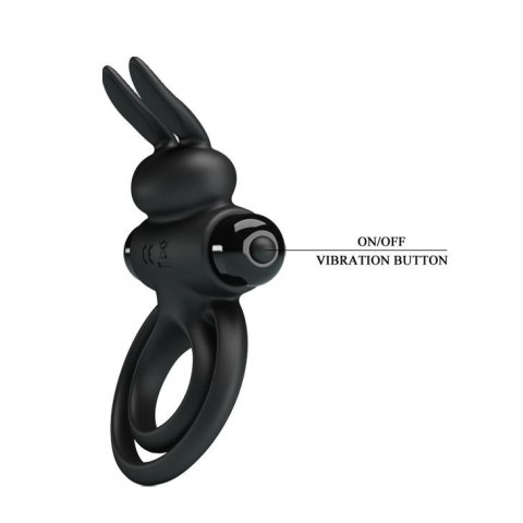 PRETTY LOVE - VIBRANT PENIS RING III Black PRETTY LOVE - VIBRANT PENIS RING III Black