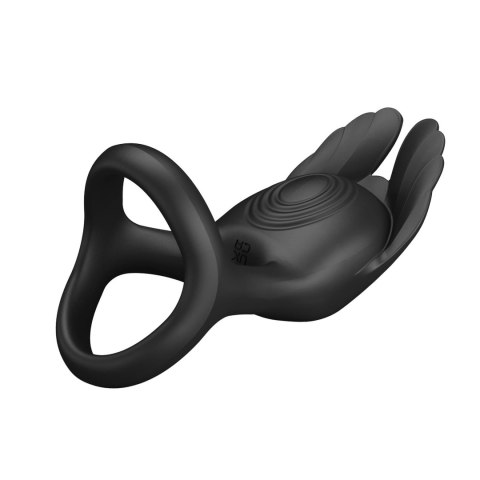 PRETTY LOVE - VIBRANT PENIS RING SILAS Black, 7 vibration functions PRETTY LOVE - VIBRANT PENIS RING SILAS Black, 7 vibration functions
