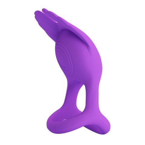 PRETTY LOVE - VIBRANT PENIS RING SILAS Black, 7 vibration functions PRETTY LOVE - VIBRANT PENIS RING SILAS Black, 7 vibration functions