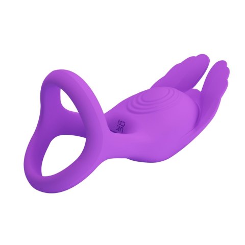 PRETTY LOVE - VIBRANT PENIS RING SILAS Black, 7 vibration functions PRETTY LOVE - VIBRANT PENIS RING SILAS Black, 7 vibration functions