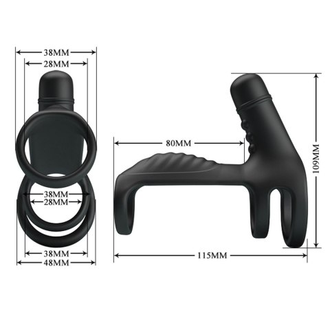 PRETTY LOVE- VIBRATINGPENIS SLING, 10 vibration functions PRETTY LOVE- VIBRATINGPENIS SLING, 10 vibration functions