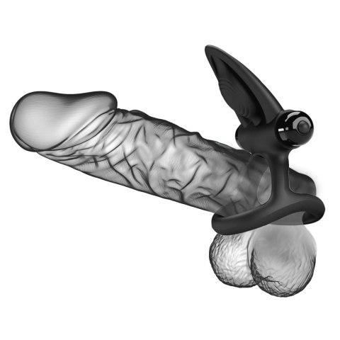 PRETTY LOVE - VIBRATION COCK RING Black, 10 vibration functions PRETTY LOVE - VIBRATION COCK RING Black, 10 vibration functions