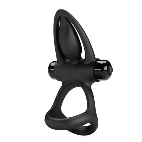 PRETTY LOVE - VIBRATION COCK RING Black, 10 vibration functions PRETTY LOVE - VIBRATION COCK RING Black, 10 vibration functions