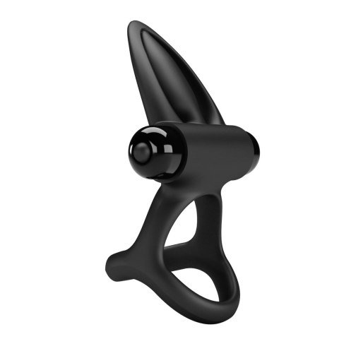 PRETTY LOVE - VIBRATION COCK RING Black, 10 vibration functions PRETTY LOVE - VIBRATION COCK RING Black, 10 vibration functions