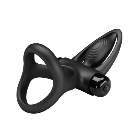 PRETTY LOVE - VIBRATION COCK RING Black, 10 vibration functions PRETTY LOVE - VIBRATION COCK RING Black, 10 vibration functions