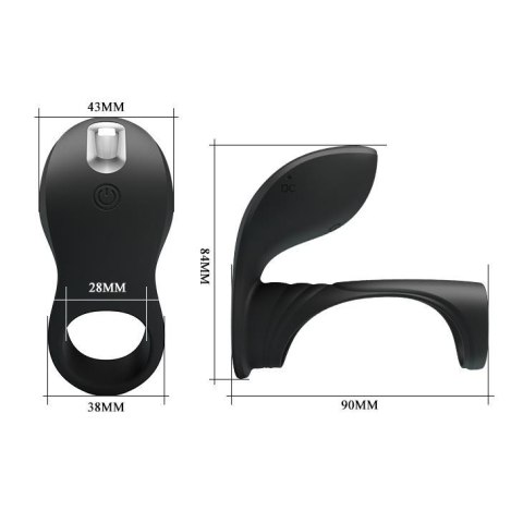 PRETTY LOVE -VIBRATION PENIS SLEEVE II, 7 vibration functions Memory function PRETTY LOVE -VIBRATION PENIS SLEEVE II, 7 vibration functions Memory function