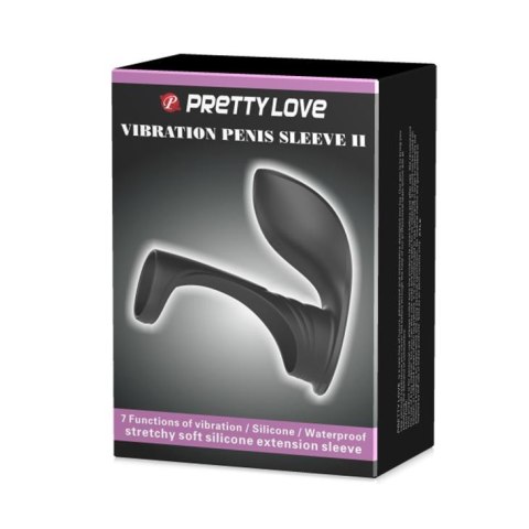 PRETTY LOVE -VIBRATION PENIS SLEEVE II, 7 vibration functions Memory function PRETTY LOVE -VIBRATION PENIS SLEEVE II, 7 vibration functions Memory function