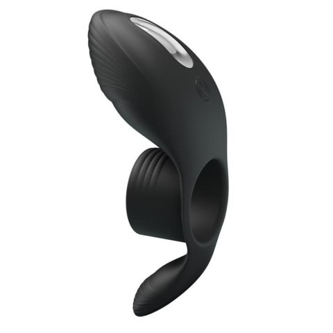 PRETTY LOVE - Vibration Penis Sleeve 7 FUNCTIONS BLACK PRETTY LOVE - Vibration Penis Sleeve 7 FUNCTIONS BLACK