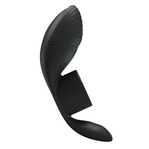 PRETTY LOVE - Vibration Penis Sleeve 7 FUNCTIONS BLACK PRETTY LOVE - Vibration Penis Sleeve 7 FUNCTIONS BLACK