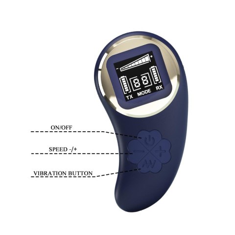 PRETTY LOVE - Vivian Blue, 10 vibration functions 9 speed levels Wireless remote control PRETTY LOVE - Vivian Blue, 10 vibration functions 9 speed levels Wireless remote control