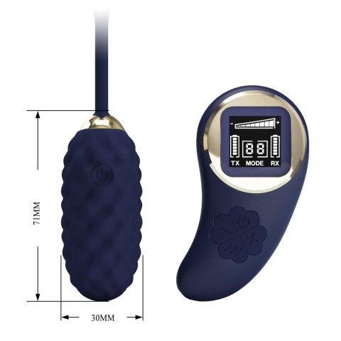 PRETTY LOVE - Vivian Blue, 10 vibration functions 9 speed levels Wireless remote control PRETTY LOVE - Vivian Blue, 10 vibration functions 9 speed levels Wireless remote control