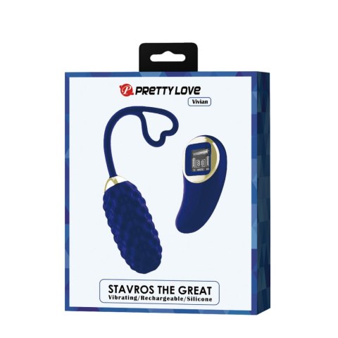 PRETTY LOVE - Vivian Blue, 10 vibration functions 9 speed levels Wireless remote control PRETTY LOVE - Vivian Blue, 10 vibration functions 9 speed levels Wireless remote control