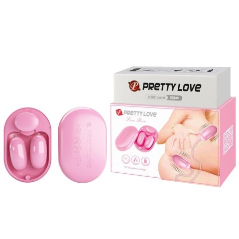 PRETTY LOVE - Fun Box Pink, 12 vibration functions PRETTY LOVE - Fun Box Pink, 12 vibration functions