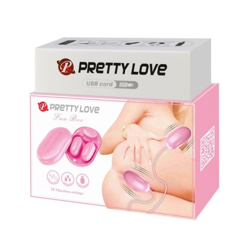 PRETTY LOVE - Fun Box Pink, 12 vibration functions PRETTY LOVE - Fun Box Pink, 12 vibration functions