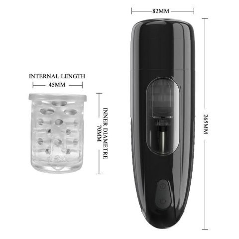 PRETTY LOVE - MARLON Automatic Rotating & Thrusting 10 Function, USB / Voice PRETTY LOVE - MARLON Automatic Rotating & Thrusting 10 Function, USB / Voice